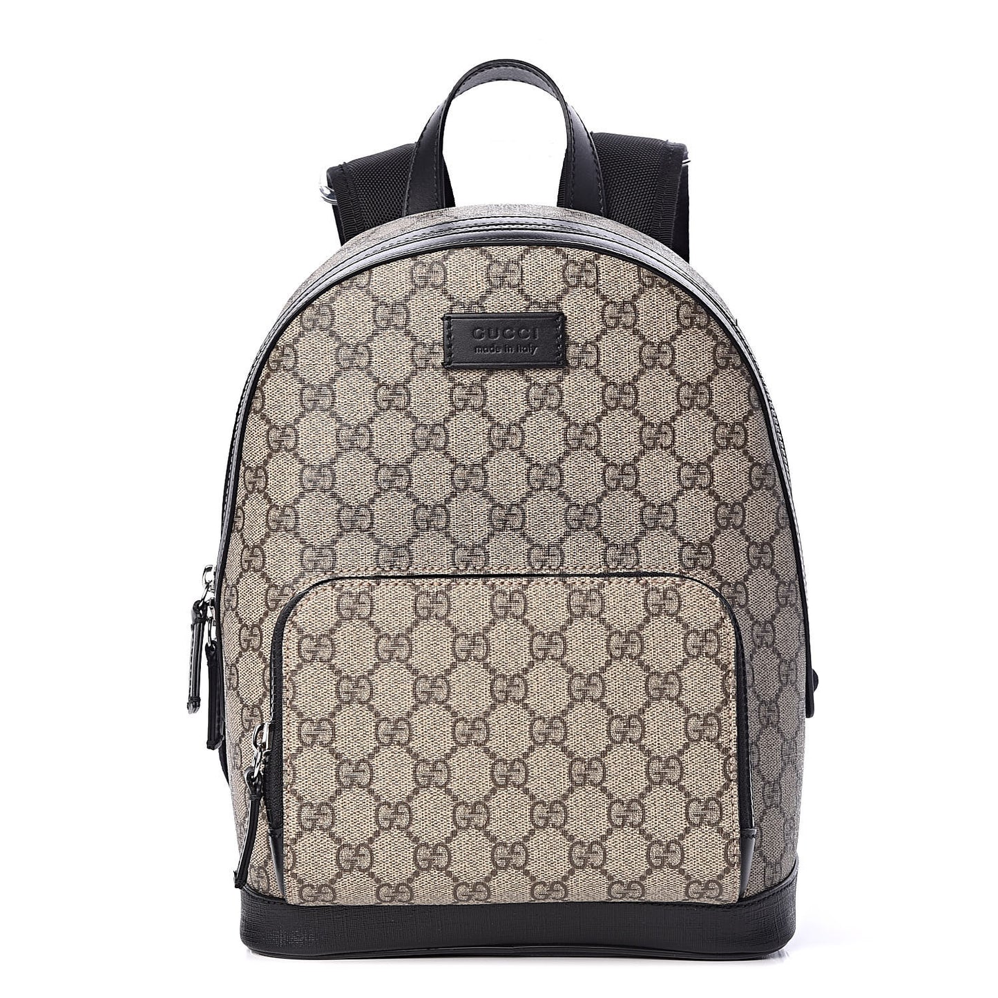 GG Supreme Monogram Small Eden Day Backpack Black