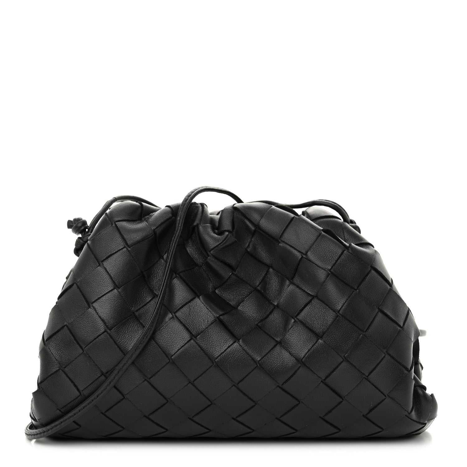 Bottega Veneta Nappa Intrecciato The Mini Pouch Black 1 of 10