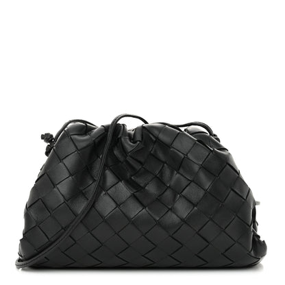 Bottega Veneta Nappa Intrecciato The Mini Pouch Black 1 of 10