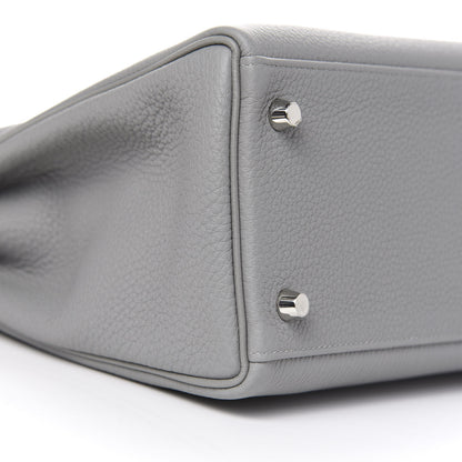 Hermes Togo Kelly Retourne 32 Gris Mouette 7 of 12