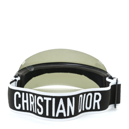 Christian Dior Mirrored DiorClub1 Sun Visor Black 5 of 15
