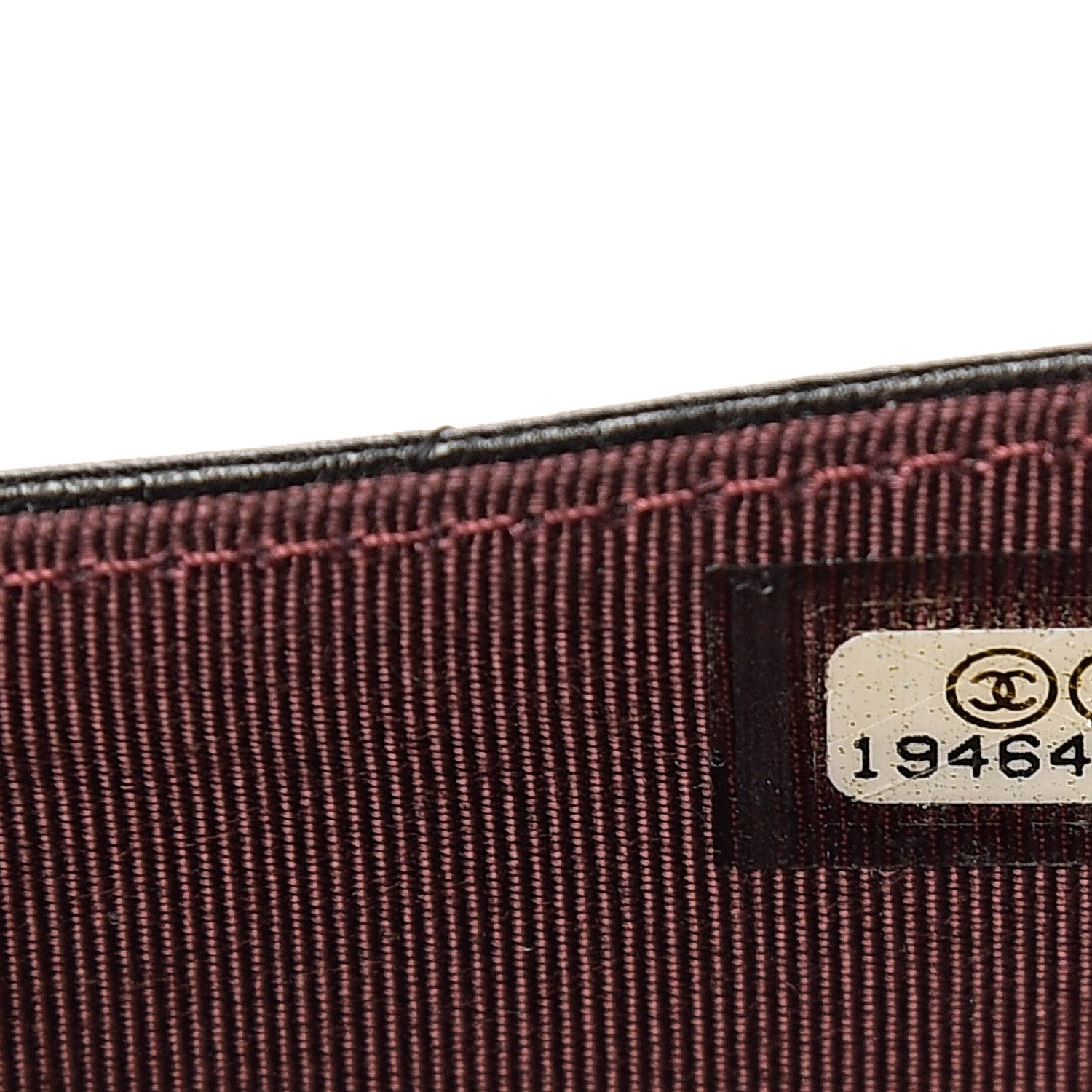Chanel Lambskin Quilted Small Flap Wallet Black 7 of 8