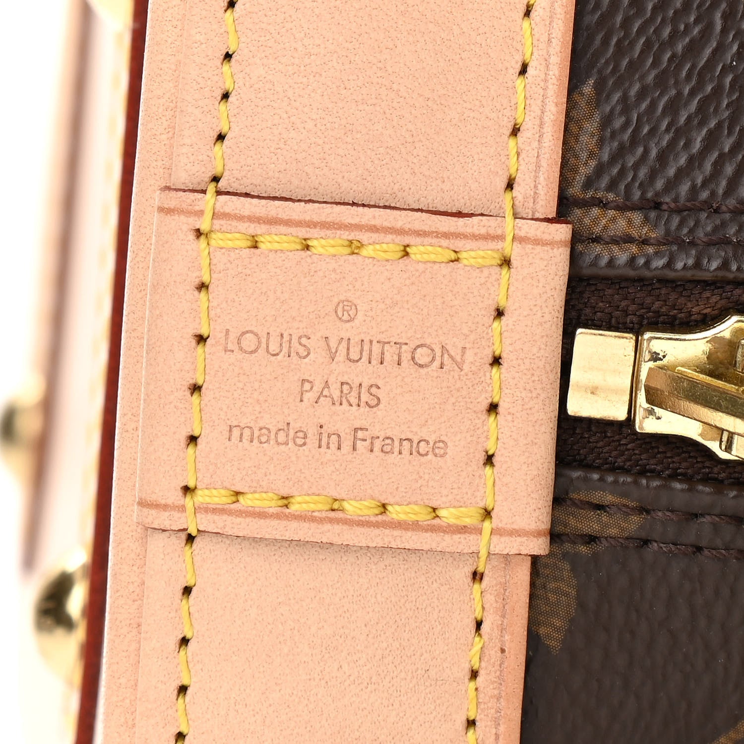 Louis Vuitton Monogram Alma BB 6 of 9
