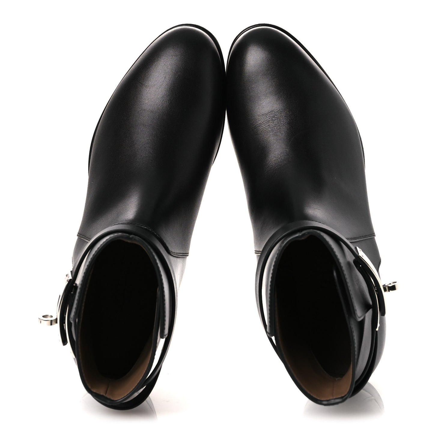 Calfskin Neo Low Boots 37 Black