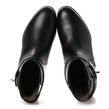 Hermes Calfskin Neo Low Boots 37 Black 2 of 12
