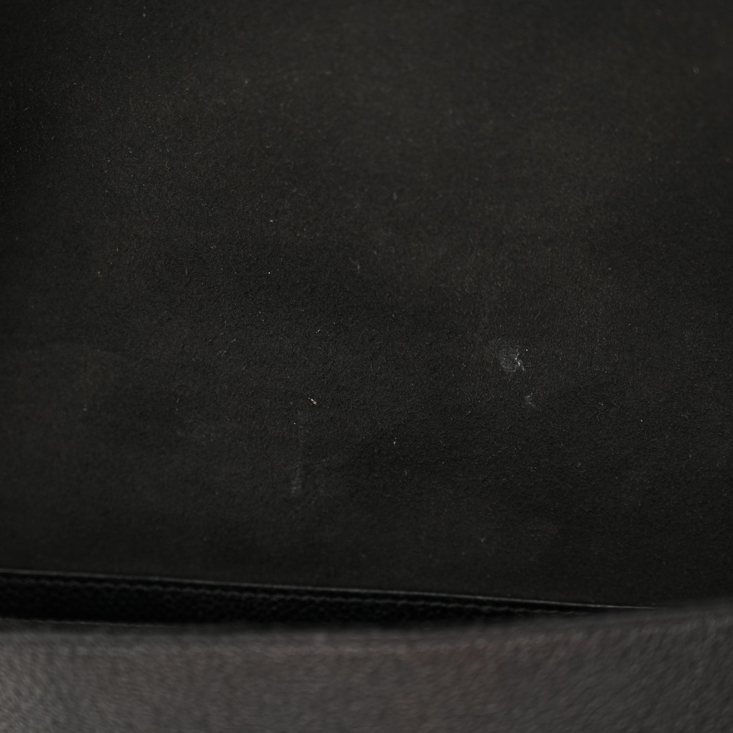 Grained Calfskin Large Jennifer Crossbody Bag Black