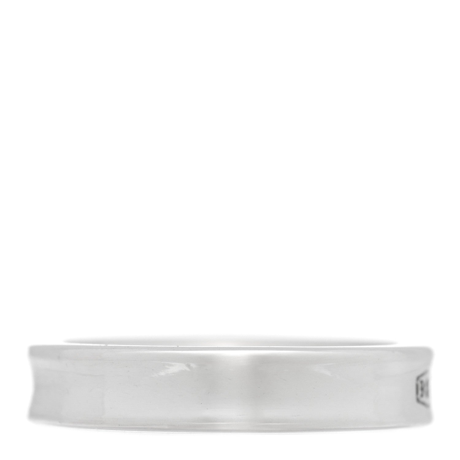 Tiffany Sterling Silver Narrow 1837 Band Ring 49 5 3 of 4
