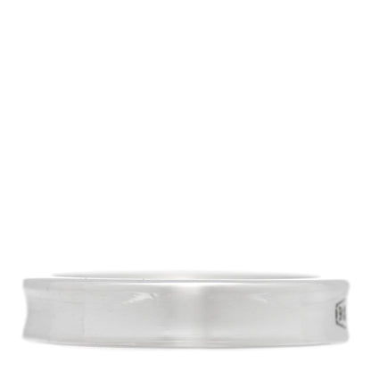 Tiffany Sterling Silver Narrow 1837 Band Ring 49 5 3 of 4