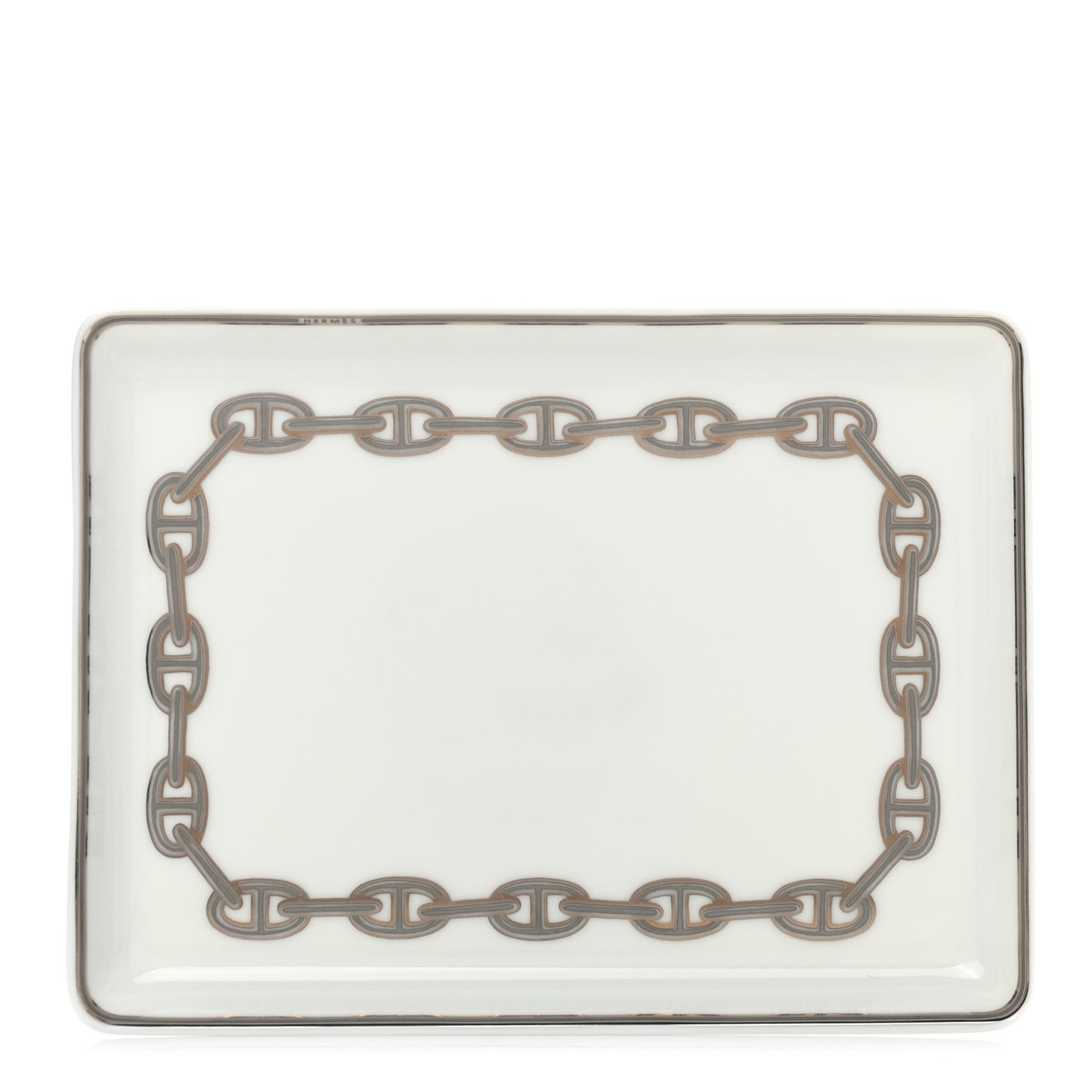 Porcelain Chaine d' Ancre Sushi Plate