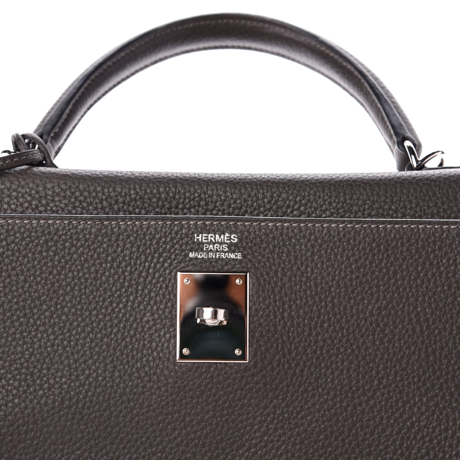 Hermes Togo Kelly Retourne 35 Graphite 6 of 14