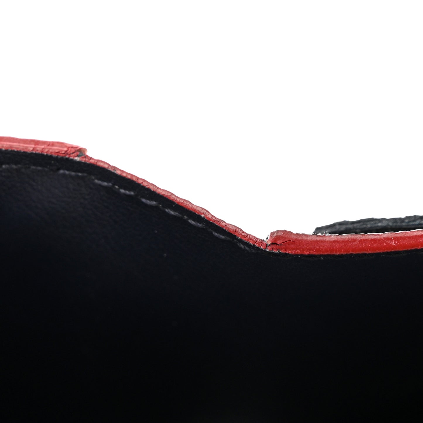 Empreinte Victorine Wallet Marine Rouge