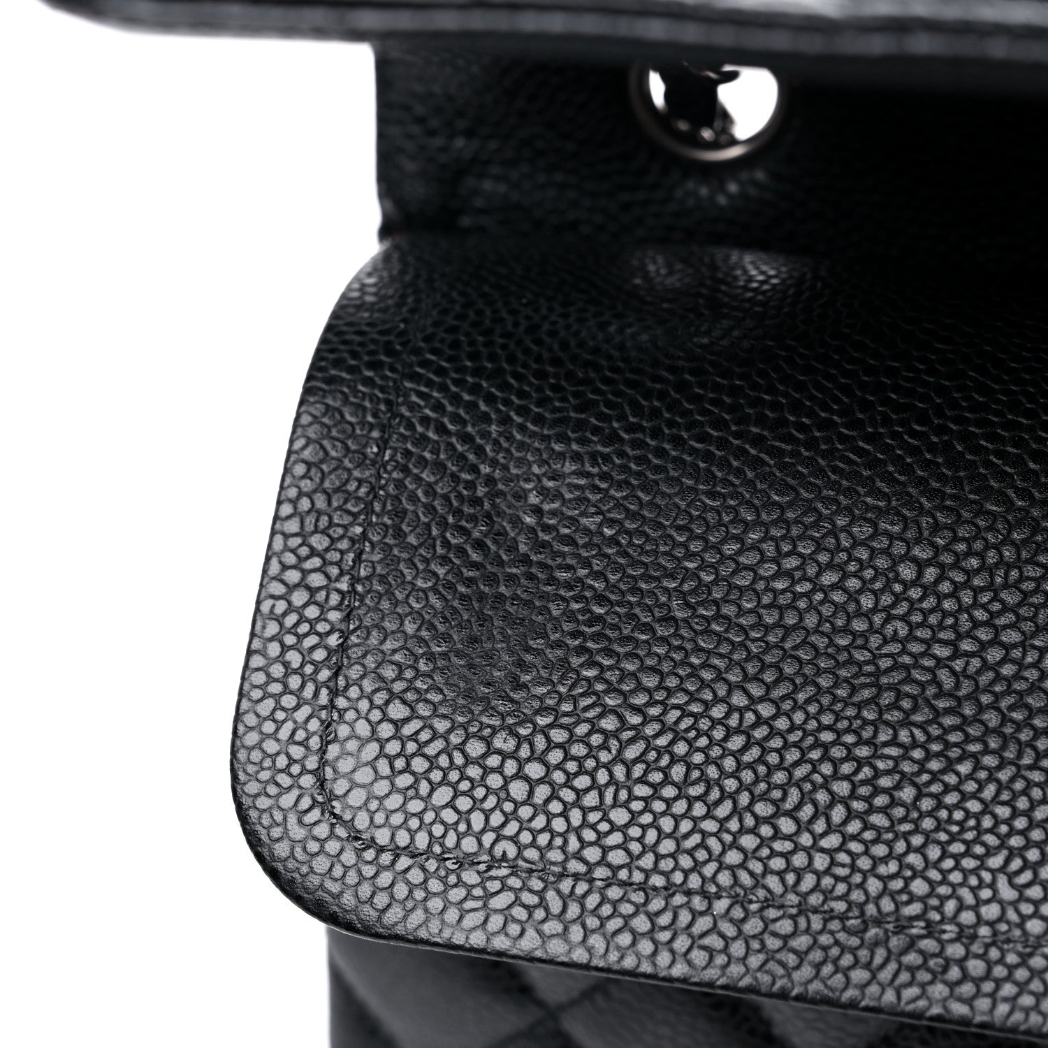 Chanel Caviar Quilted Medium Double Flap Black 14 of 14