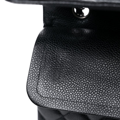 Chanel Caviar Quilted Medium Double Flap Black 14 of 14