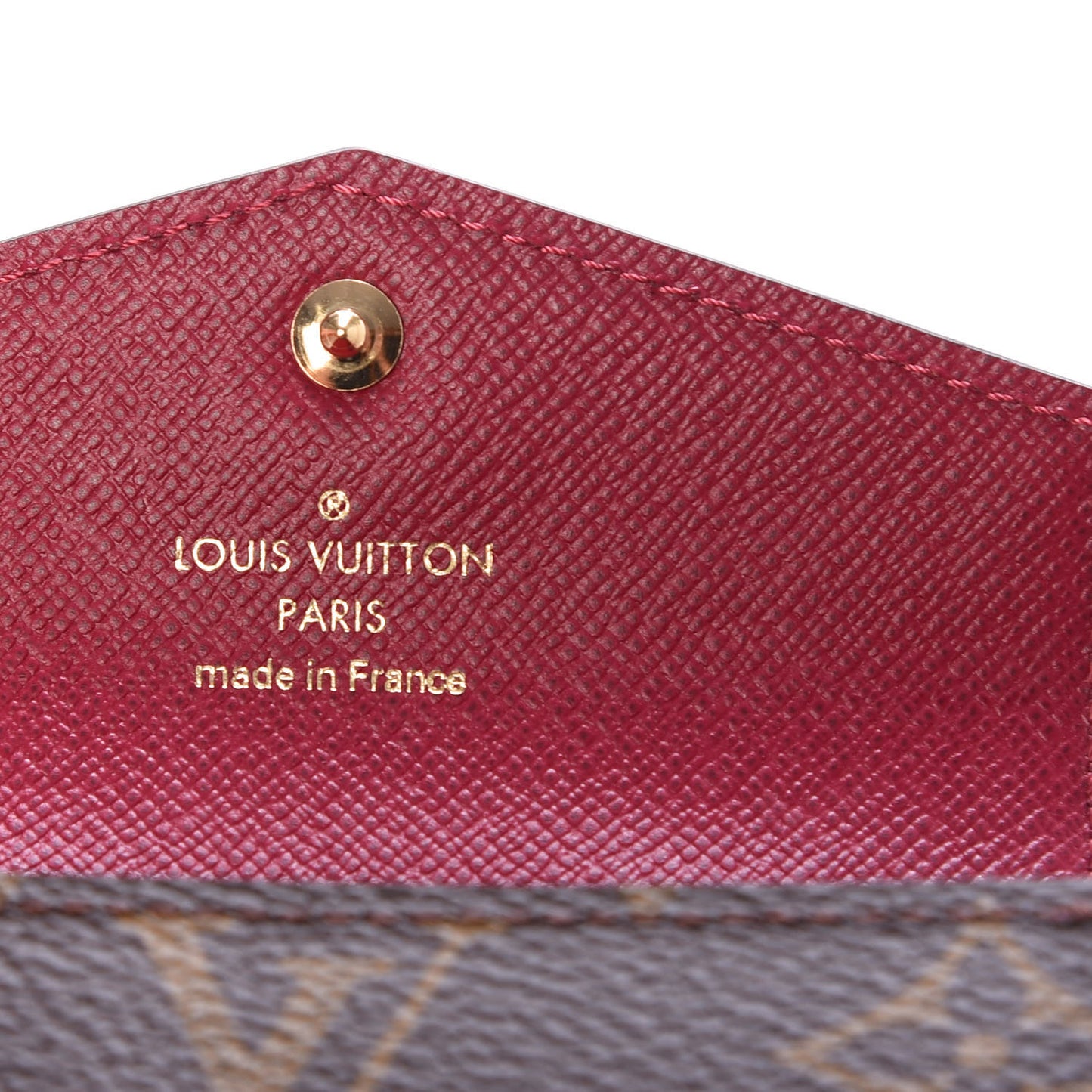 Monogram Sarah Multicartes Fuchsia
