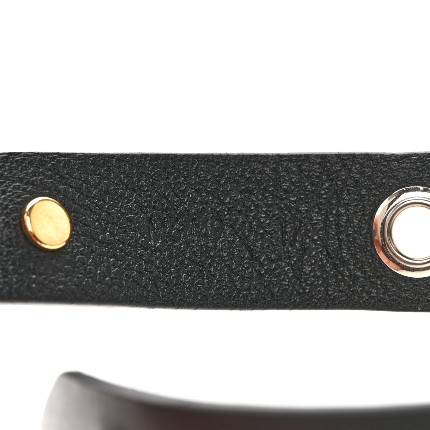 Calfskin Twist Bracelet 17 Black