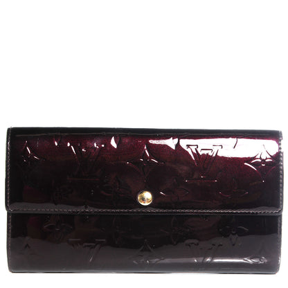 Louis Vuitton Vernis Sarah Wallet Amarante 1 of 8