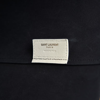 Saint Laurent Calfskin Large Shopping Tote Porcellana 7 of 12