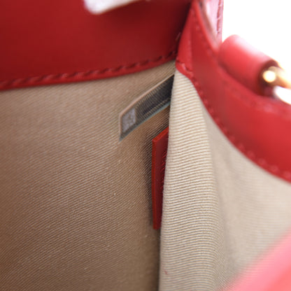 Chloe Shiny Calfskin Mini Annie Shoulder Bag Dreamy Red 6 of 8