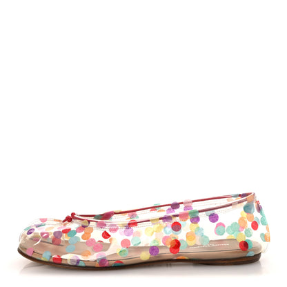 Maison Margiela PVC Confetti Printed Tabi Ballerina Flats 39 Multicolor 1 of 11