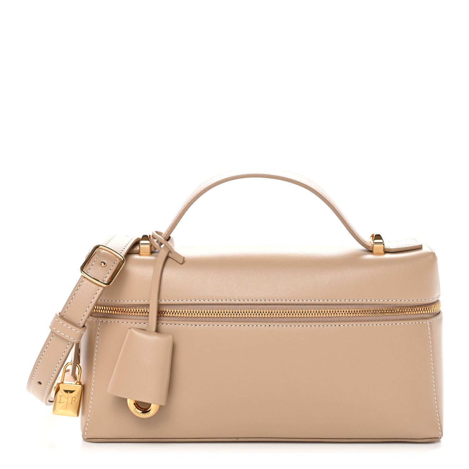 Loro Piana Saddle Calfskin L23 Extra Bag Egypt Rock 1 of 9