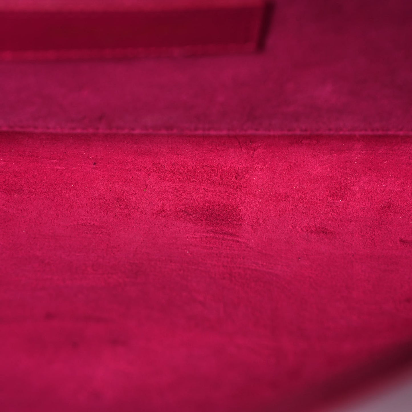 Calfskin Classic Y Ligne Clutch Fuchsia