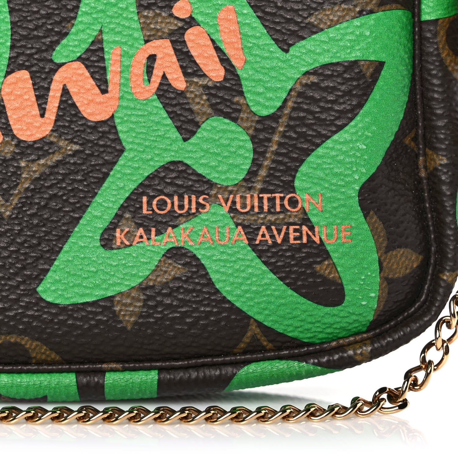 Louis Vuitton Monogram Tahitienne Hawaii Mini Pochette Accessories 10 of 11
