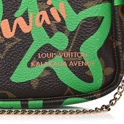 Louis Vuitton Monogram Tahitienne Hawaii Mini Pochette Accessories 10 of 11