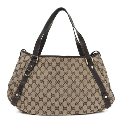 Gucci Monogram Medium Abbey Shoulder Bag Dark Brown 1 of 10