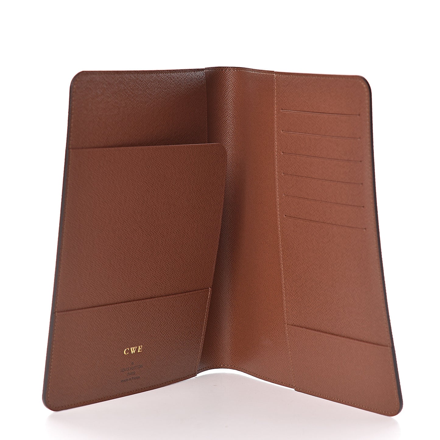 Monogram Desk Agenda Cover