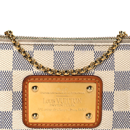Louis Vuitton Damier Azur Eva Clutch 9 of 15