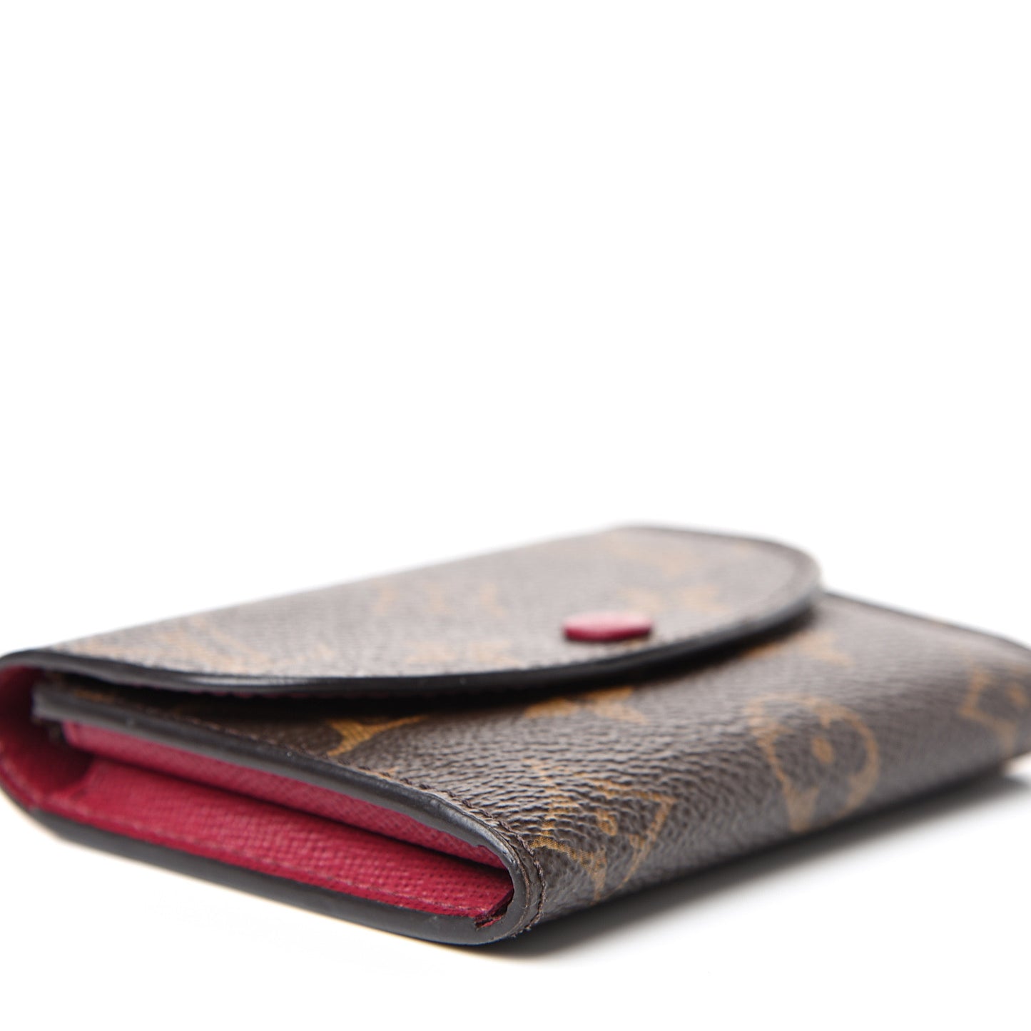 Monogram Rosalie Coin Purse Fuchsia
