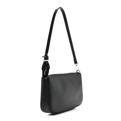 Louis Vuitton Epi Pochette Accessories NM Black 3 of 11