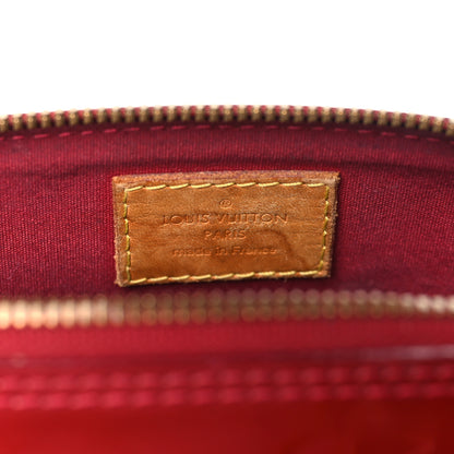 Louis Vuitton Vernis Alma BB Pomme D'Amour 6 of 11
