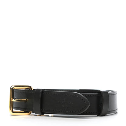 Louis Vuitton Calfskin Odeon PM Adjustable Shoulder Strap Black 3 of 8