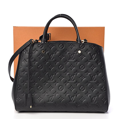 Louis Vuitton Empreinte Montaigne GM Black 14 of 14