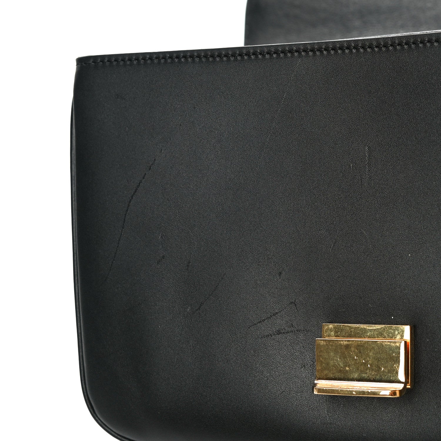 Celine Shiny Calfskin Medium C Bag Black 12 of 14