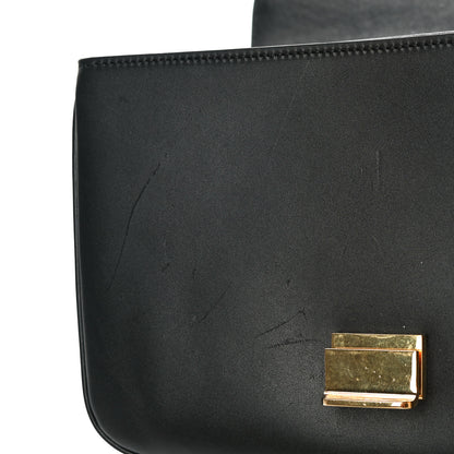Celine Shiny Calfskin Medium C Bag Black 12 of 14
