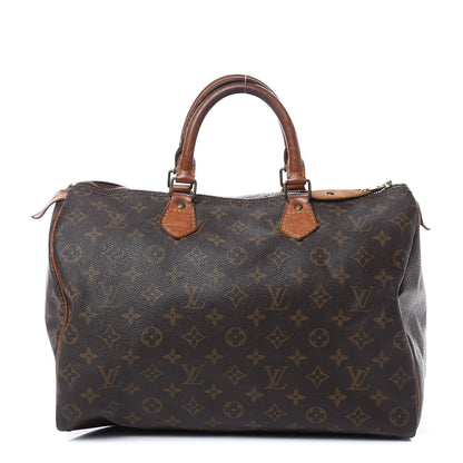 Louis Vuitton Monogram Speedy 35 1 of 21
