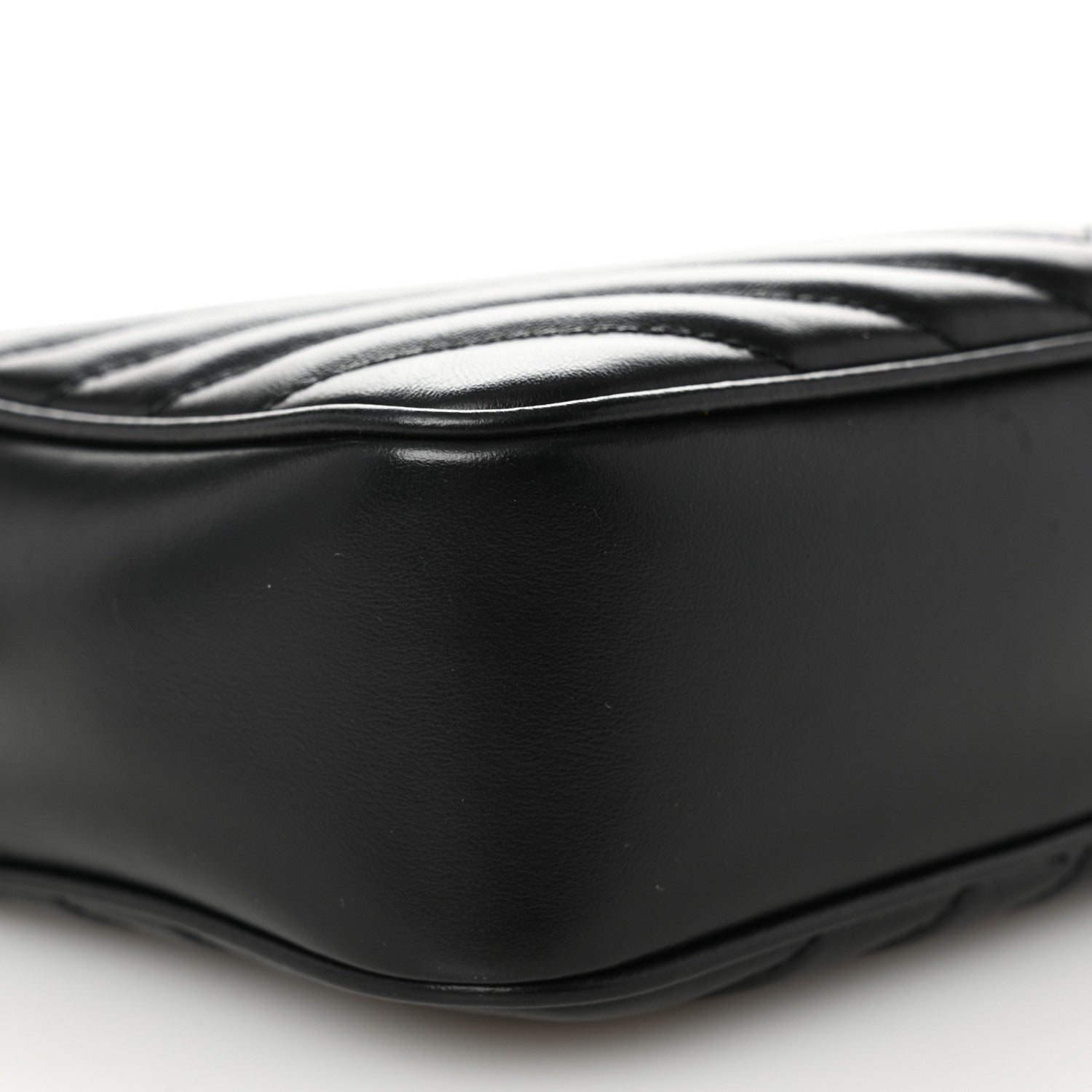 Saint Laurent Calfskin Matelasse Monogram Lou Camera Bag Black 9 of 10