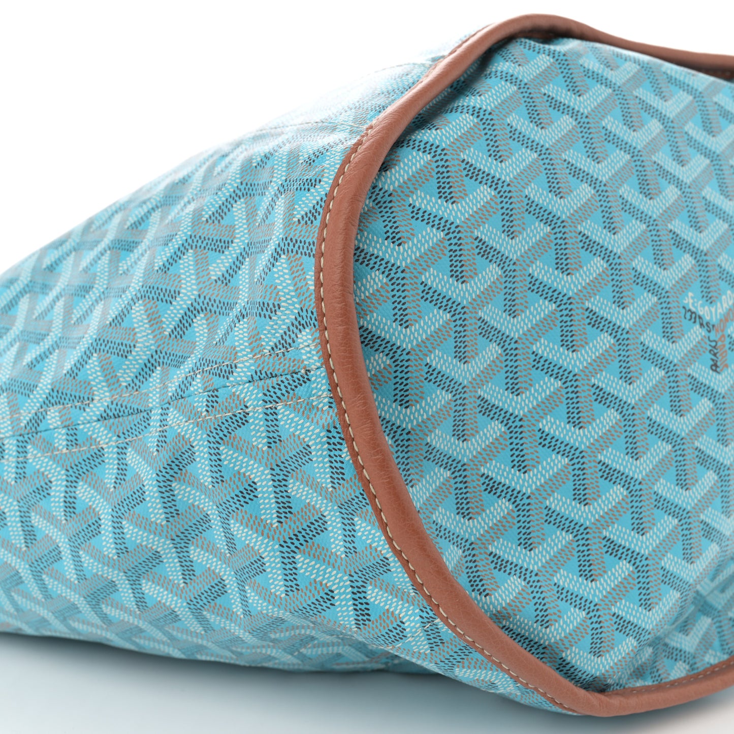 Goyardine Reversible Belharra Light Blue