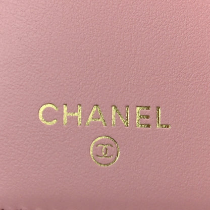 Chanel Caviar Quilted Medium Flap Wallet Pink 6 of 8