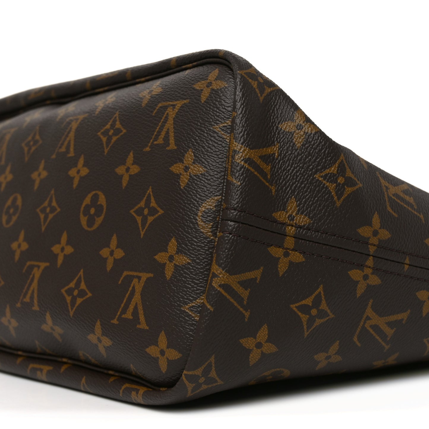 Monogram Inside Out Neverfull Bandouliere MM Rouge Sari