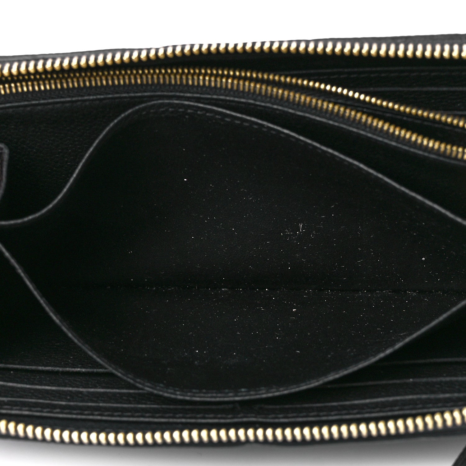 Louis Vuitton Empreinte Zippy Wallet Black 6 of 12