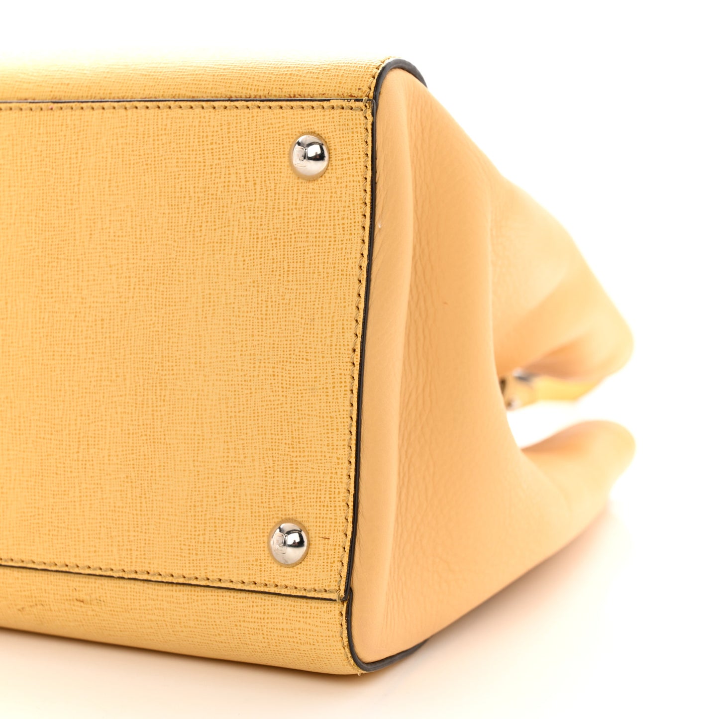 Vitello Elite Flamingo Regular 2Jours Tote Giallo Alchemy