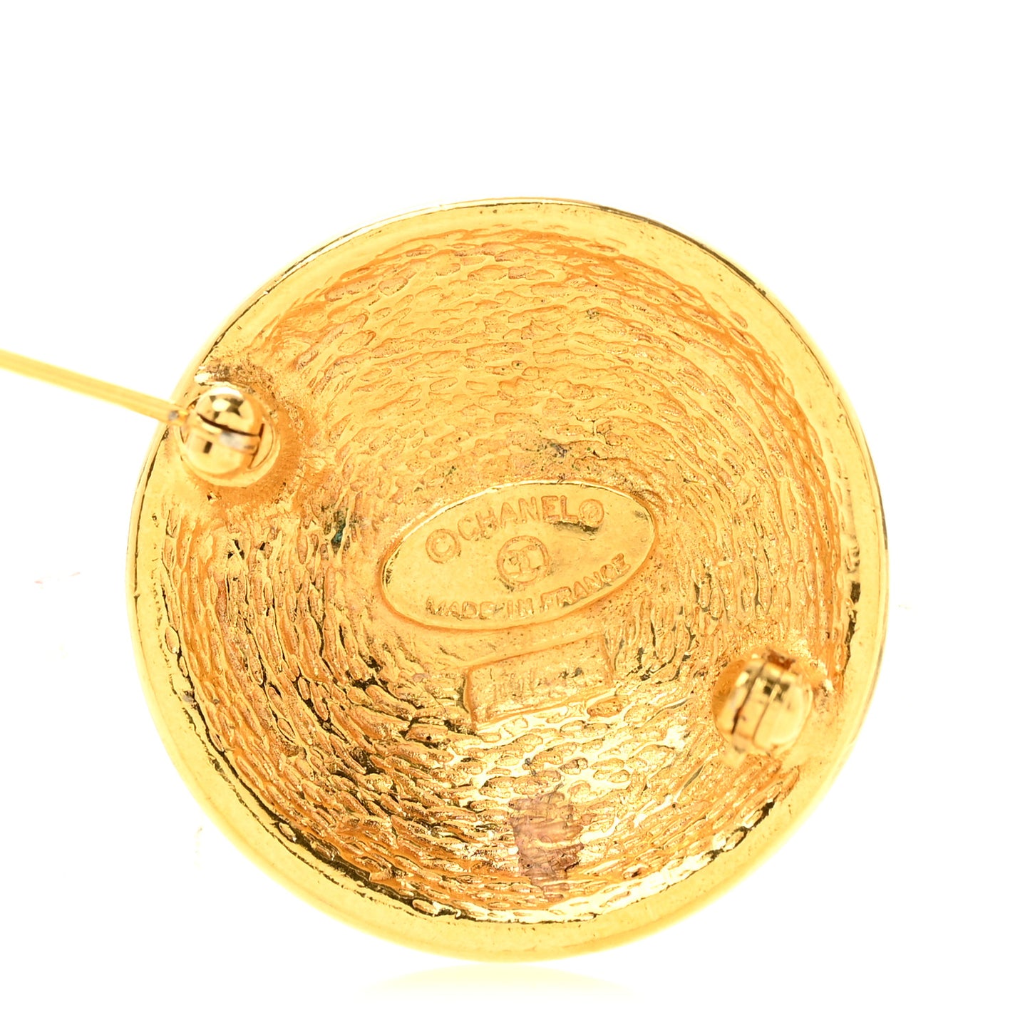 CC Brooch Gold