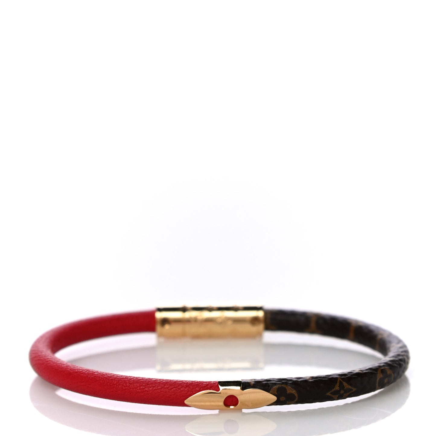 Monogram Daily Confidential Bracelet 19 Red