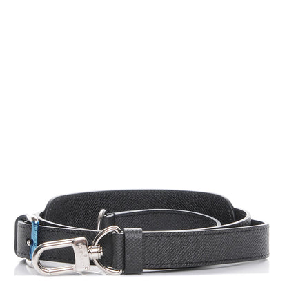 Louis Vuitton Taiga Adjustable Shoulder Strap Black 1 of 4