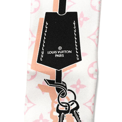Louis Vuitton Silk Monogram Rising Confidential BB Bandeau Black Rose 3 of 5