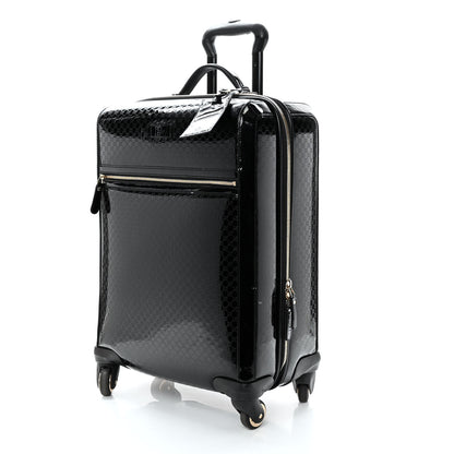 Gucci Patent Microguccissima Carry On Suitcase Black 5 of 19