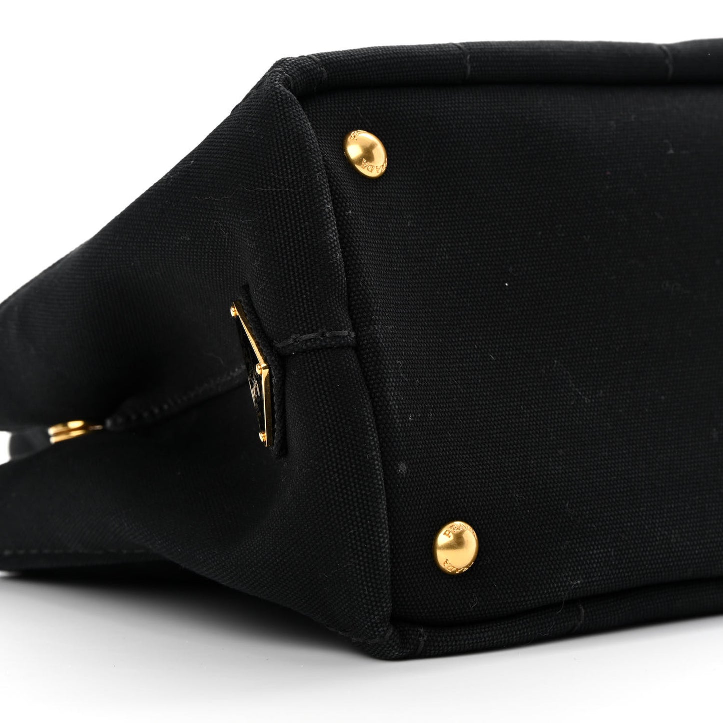 Canapa Small Logo Tote Black